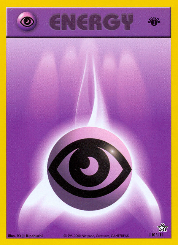 Psychic Energy (110/111) [Neo Genesis 1st Edition] | Game Haven TX