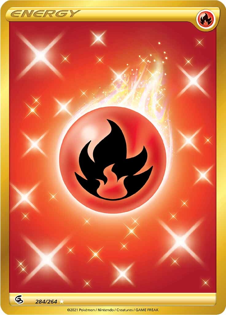 Fire Energy (284/264) [Sword & Shield: Fusion Strike] | Game Haven TX