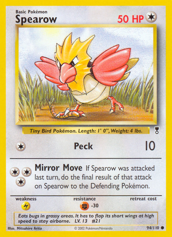Spearow (94/110) [Legendary Collection] | Game Haven TX