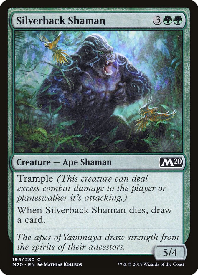 Silverback Shaman [Core Set 2020] | Game Haven TX