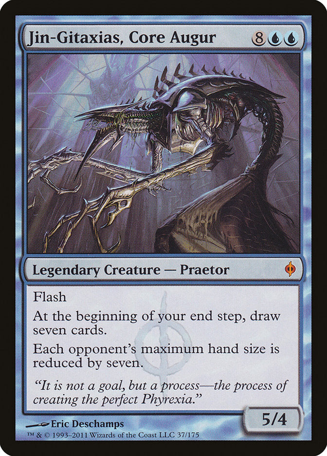 Jin-Gitaxias, Core Augur [New Phyrexia] | Game Haven TX