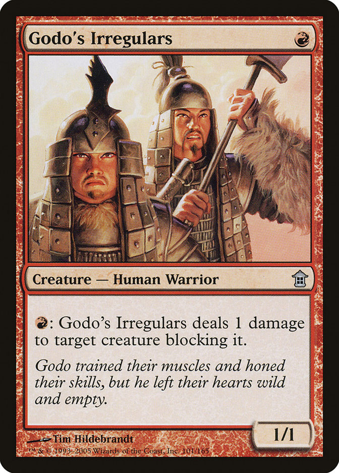 Godo's Irregulars [Saviors of Kamigawa] | Game Haven TX
