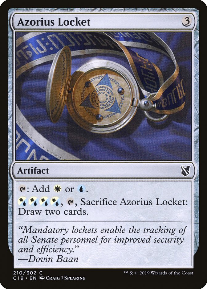 Azorius Locket [Commander 2019] | Game Haven TX