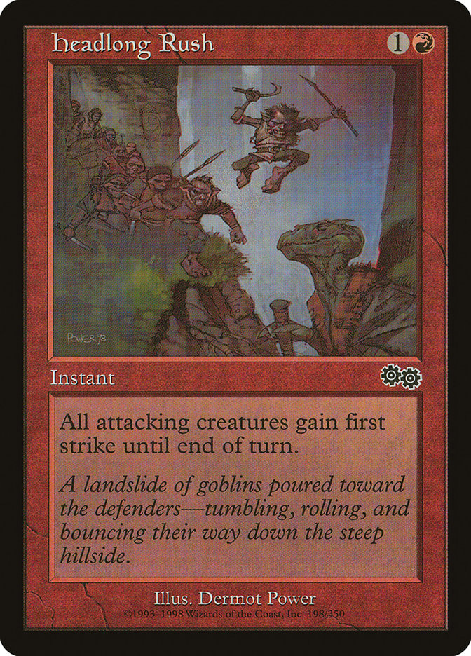 Headlong Rush [Urza's Saga] | Game Haven TX