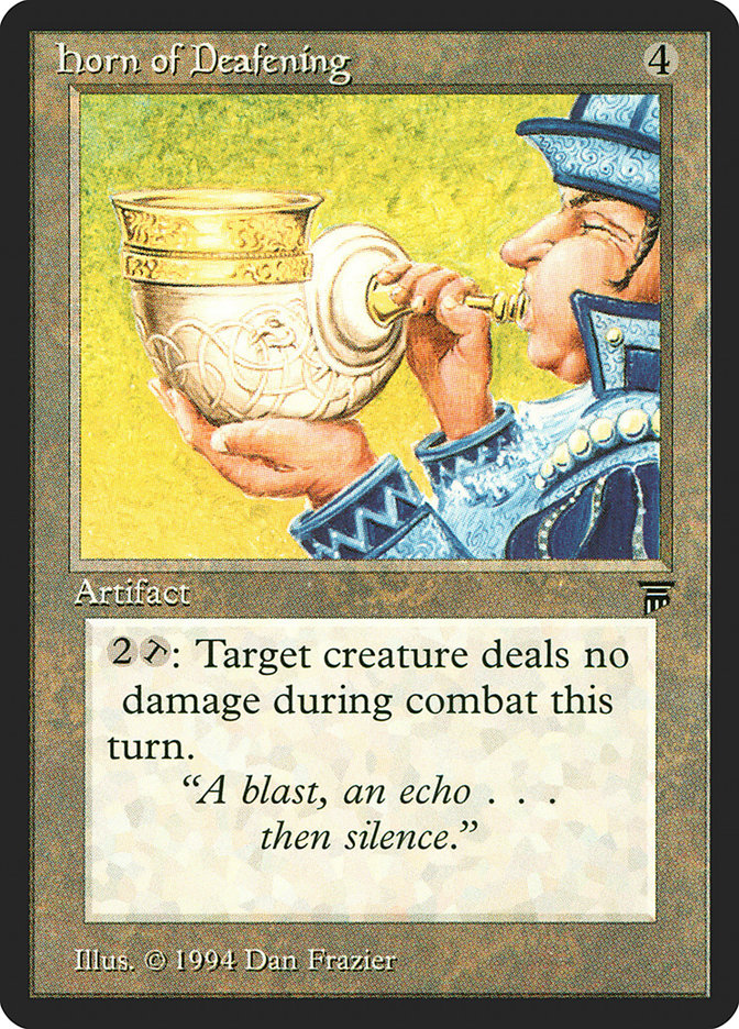 Horn of Deafening [Legends] | Game Haven TX