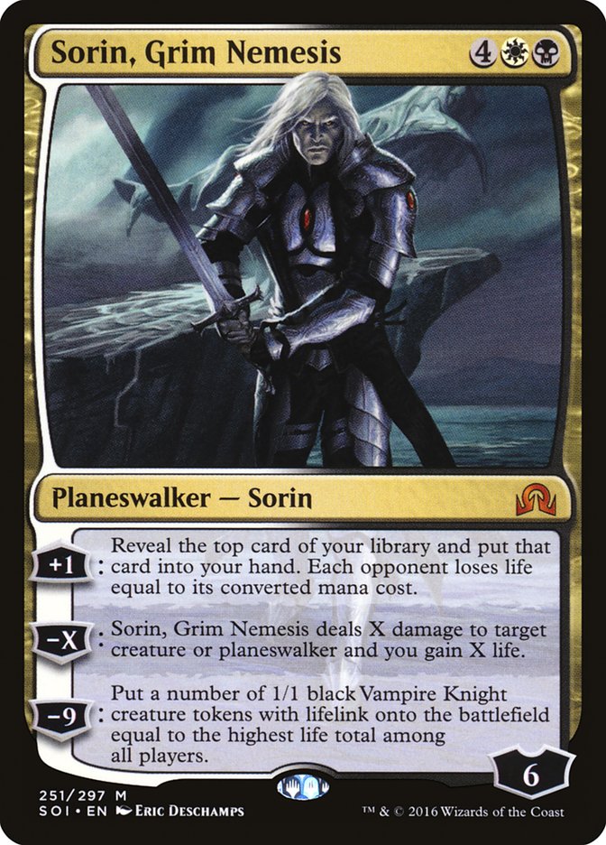 Sorin, Grim Nemesis [Shadows over Innistrad] | Game Haven TX