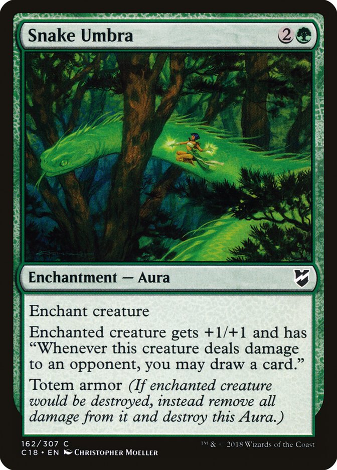 Snake Umbra [Commander 2018] | Game Haven TX