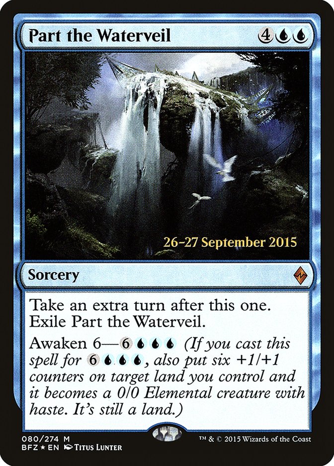 Part the Waterveil [Battle for Zendikar Promos] | Game Haven TX