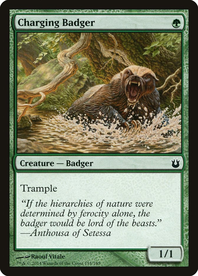 Charging Badger [Born of the Gods] | Game Haven TX