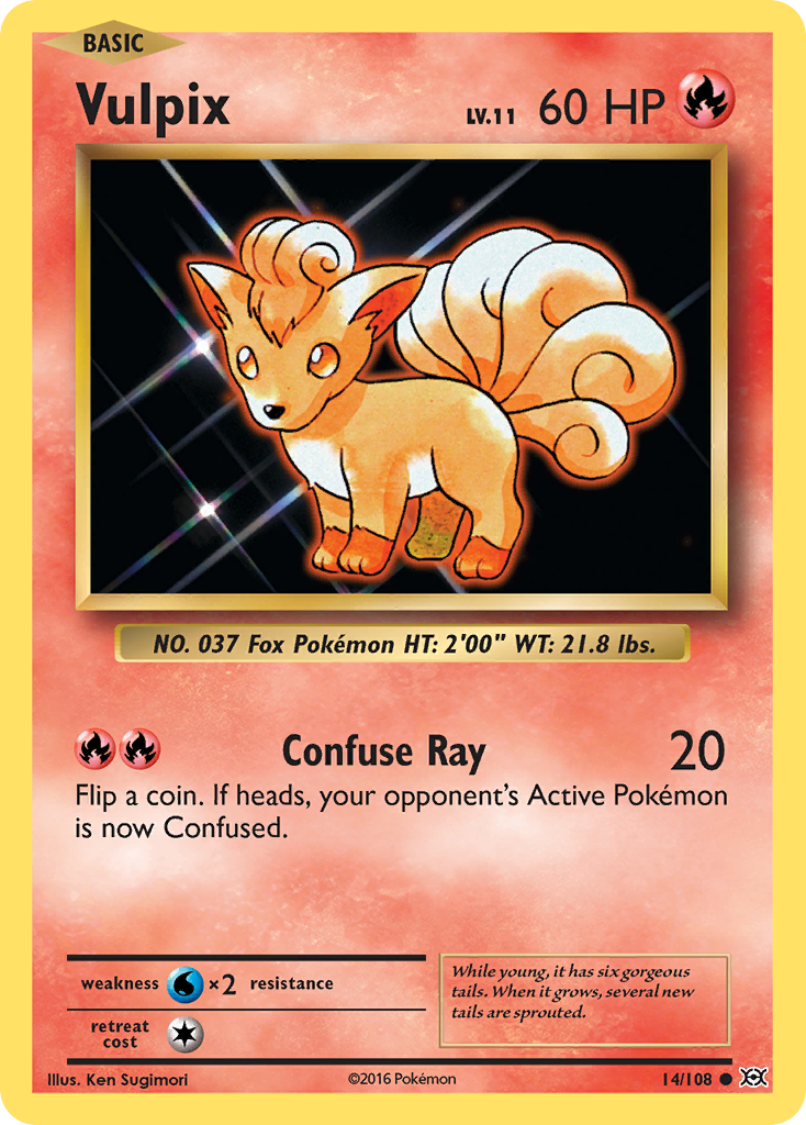 Vulpix (14/108) [XY: Evolutions] | Game Haven TX
