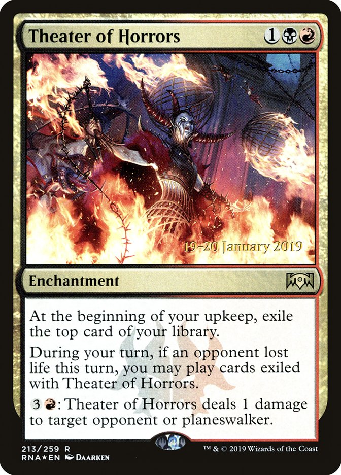 Theater of Horrors [Ravnica Allegiance Promos] | Game Haven TX