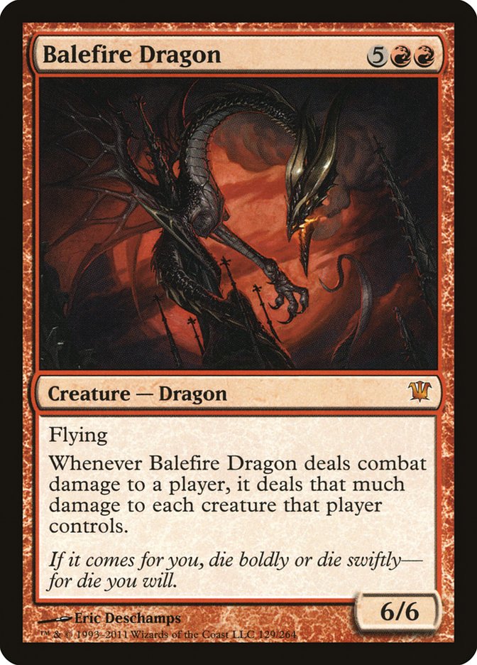 Balefire Dragon [Innistrad] | Game Haven TX