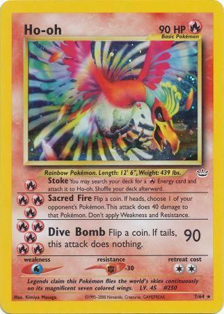 Ho-oh (7/64) [Neo Revelation Unlimited] | Game Haven TX