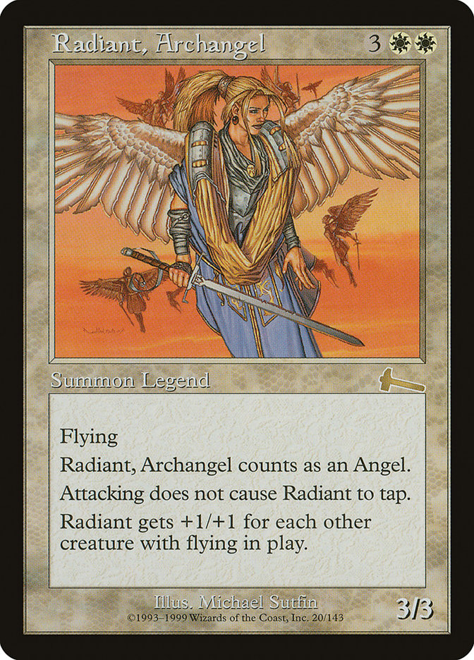 Radiant, Archangel [Urza's Legacy] | Game Haven TX