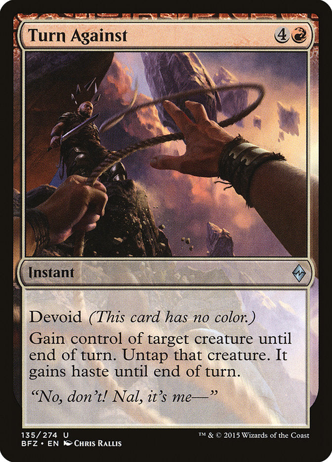 Turn Against [Battle for Zendikar] | Game Haven TX