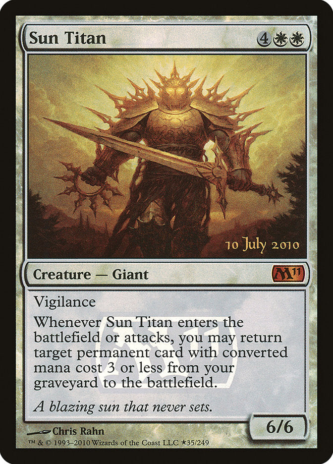 Sun Titan [Magic 2011 Promos] | Game Haven TX
