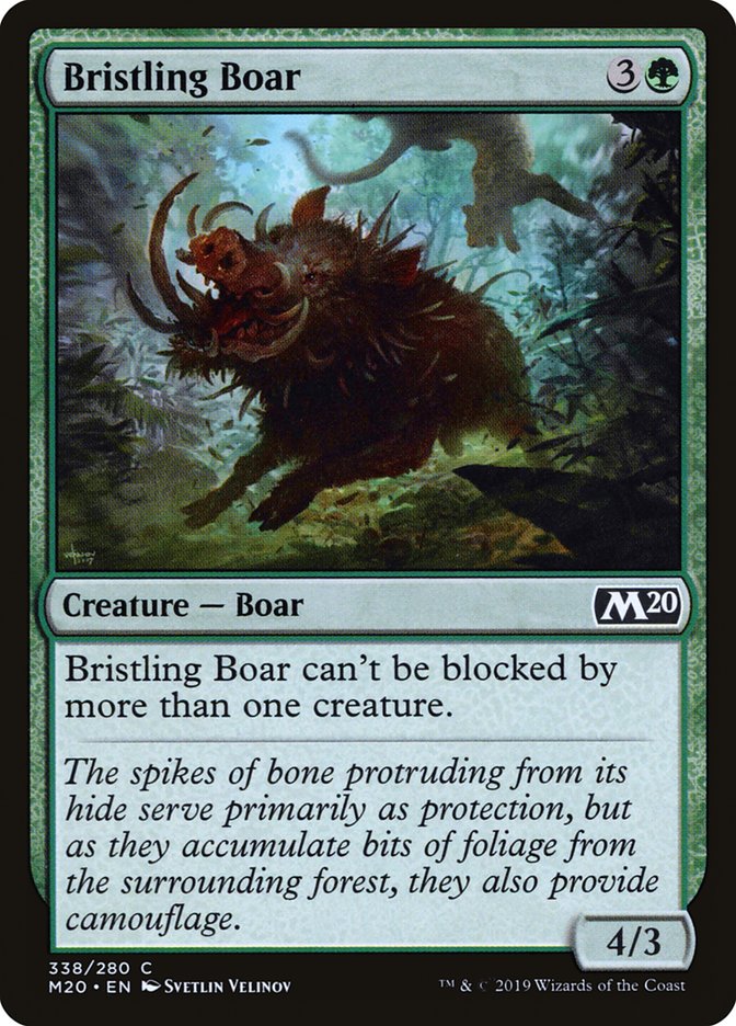 Bristling Boar [Core Set 2020] | Game Haven TX