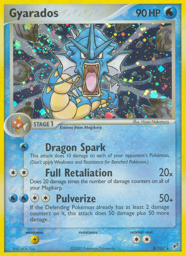 Gyarados (8/107) [EX: Deoxys] | Game Haven TX