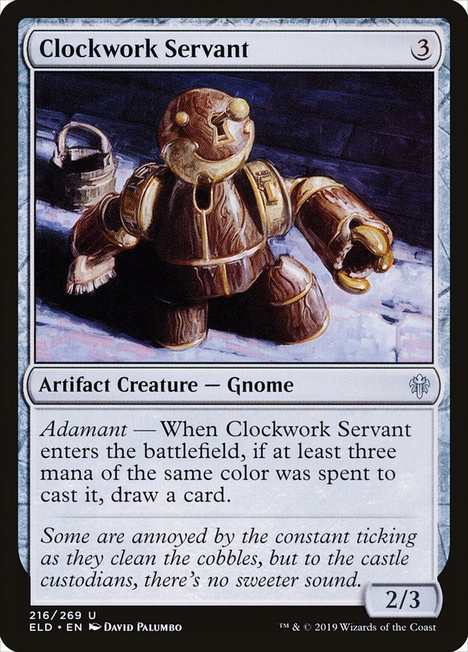 Clockwork Servant [Throne of Eldraine] | Game Haven TX