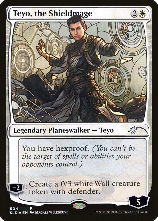 Teyo, the Shieldmage (Stained Glass) [Secret Lair Drop Promos] | Game Haven TX