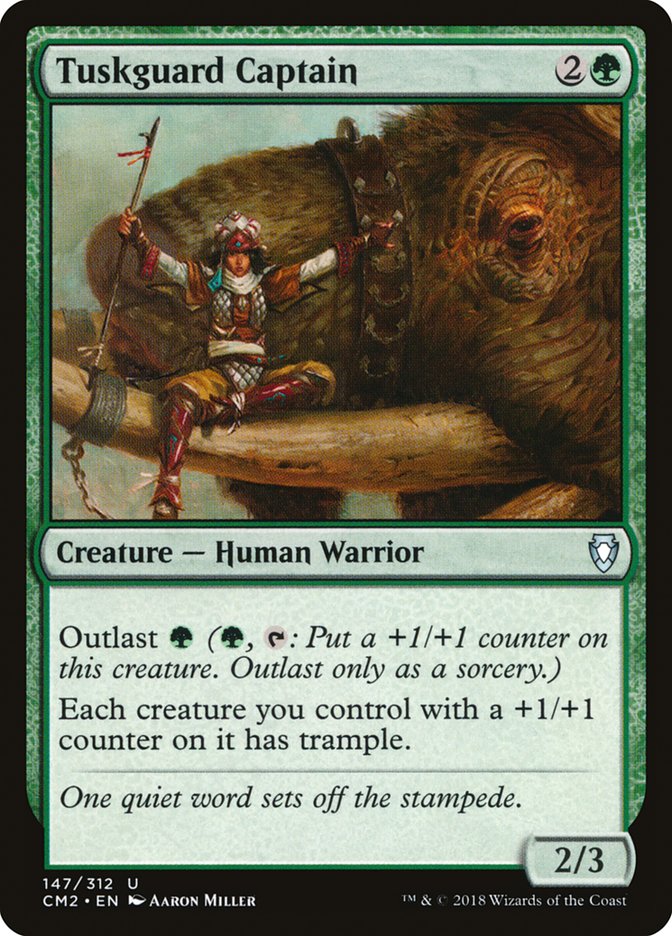 Tuskguard Captain [Commander Anthology Volume II] | Game Haven TX