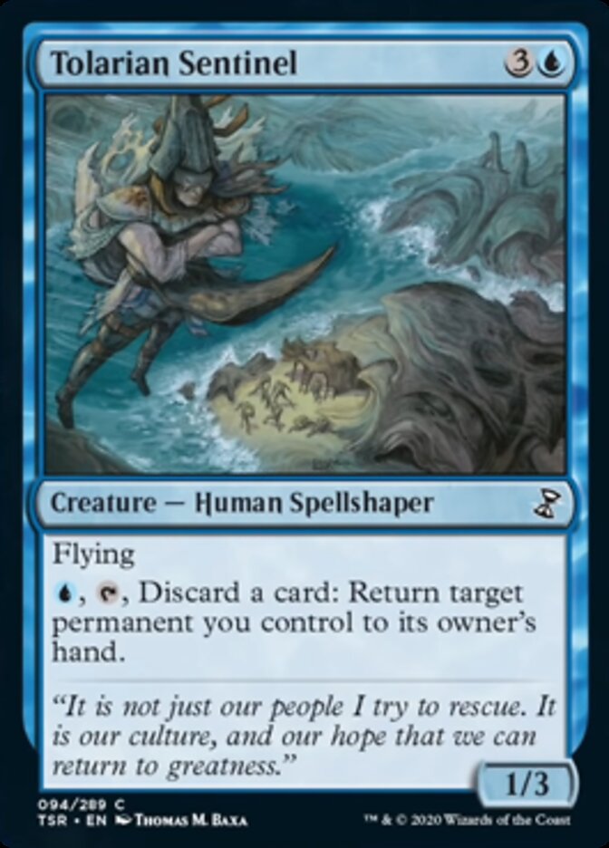 Tolarian Sentinel [Time Spiral Remastered] | Game Haven TX