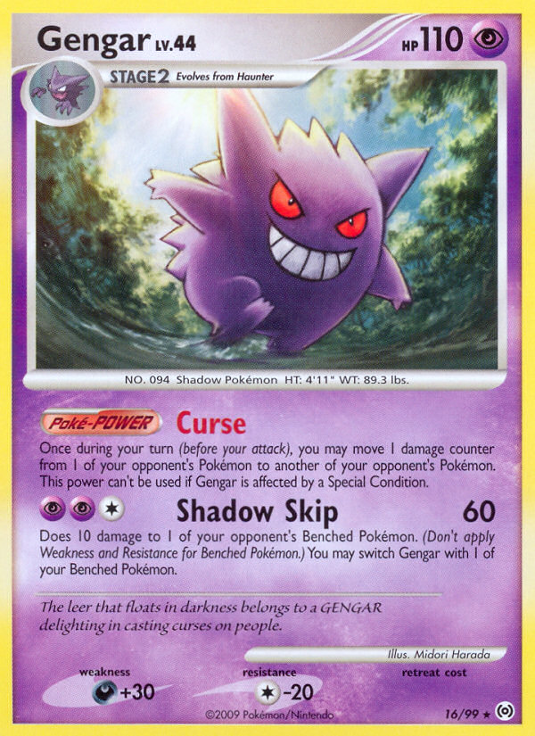 Gengar (16/99) [Platinum: Arceus] | Game Haven TX