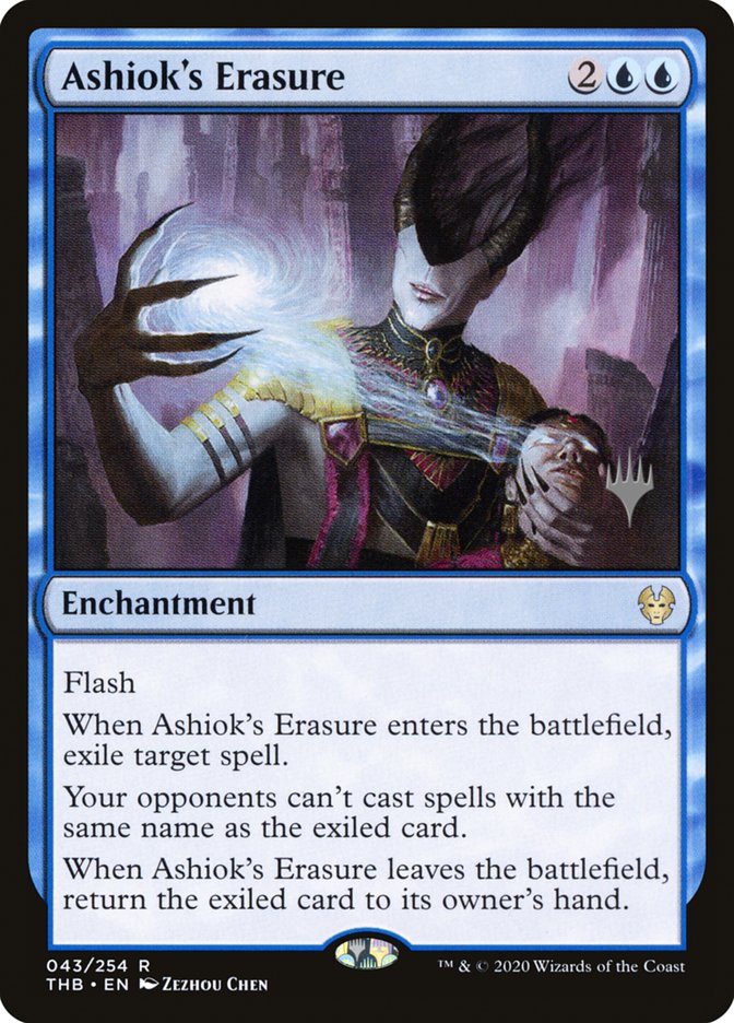 Ashiok's Erasure (Promo Pack) [Theros Beyond Death Promos] | Game Haven TX