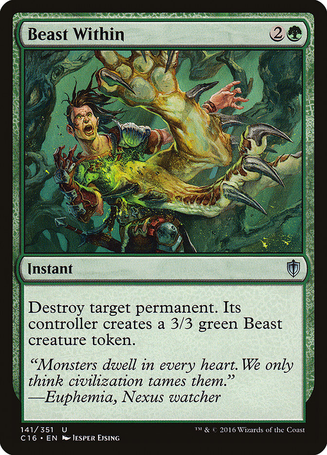 Beast Within [Commander 2016] | Game Haven TX