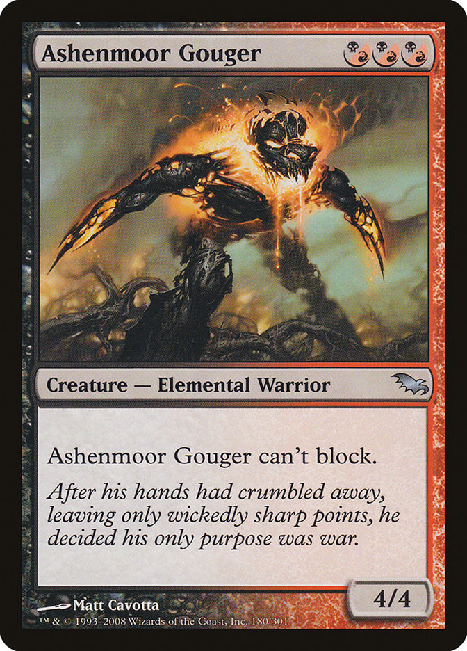 Ashenmoor Gouger [Shadowmoor] | Game Haven TX