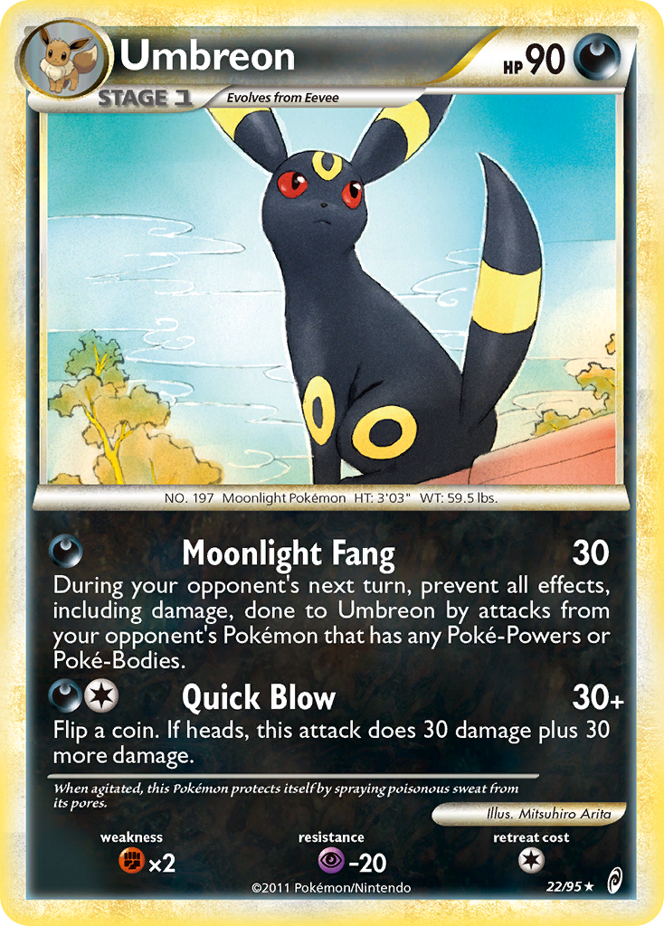 Umbreon (22/95) [HeartGold & SoulSilver: Call of Legends] | Game Haven TX