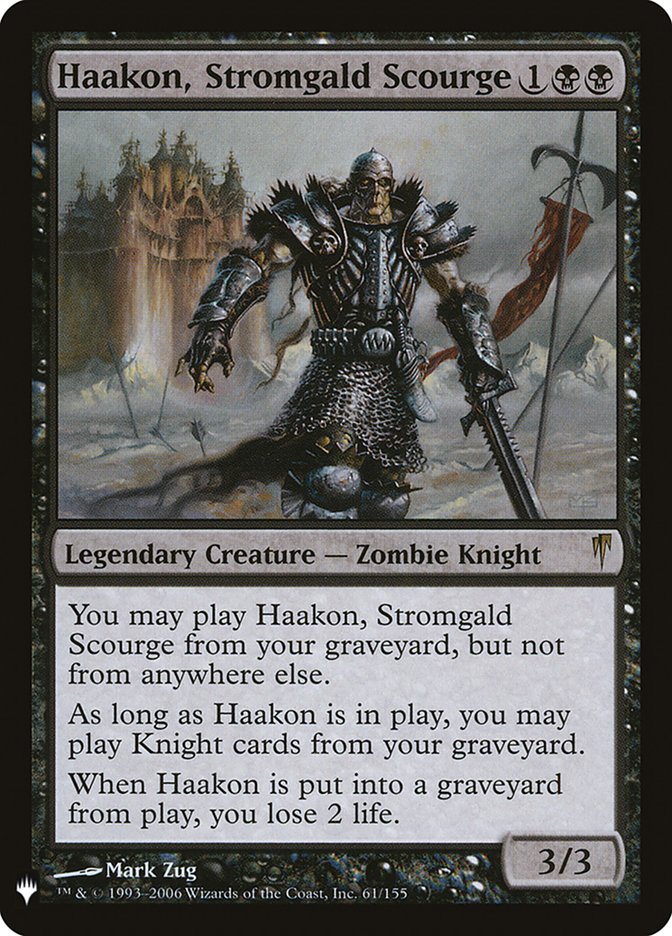 Haakon, Stromgald Scourge [Mystery Booster] | Game Haven TX