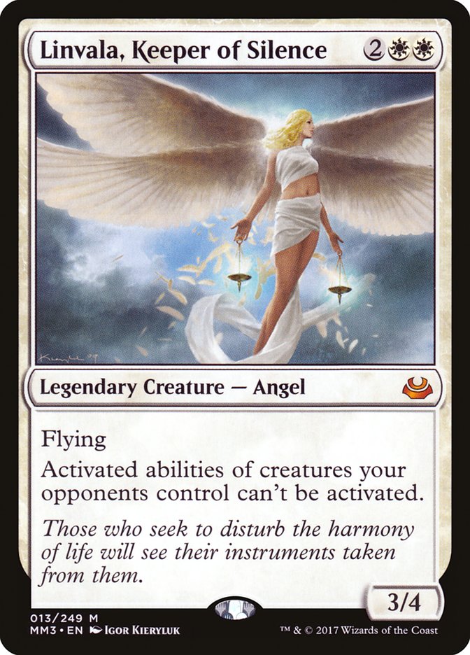 Linvala, Keeper of Silence [Modern Masters 2017] | Game Haven TX