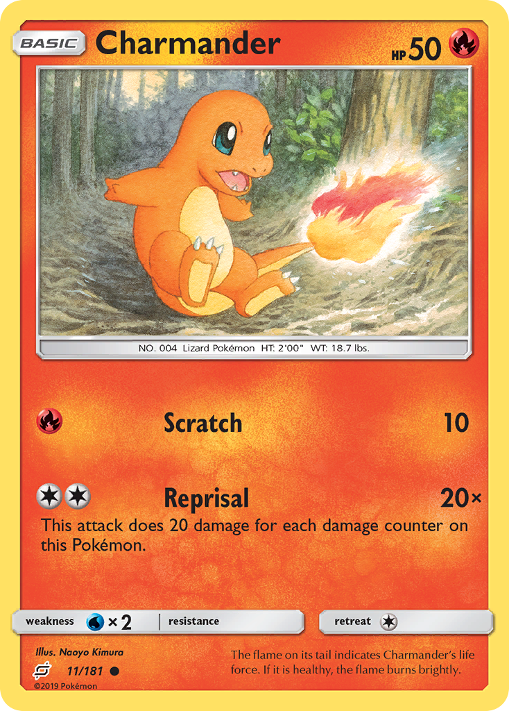 Charmander (11/181) [Sun & Moon: Team Up] | Game Haven TX
