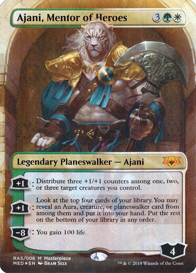 Ajani, Mentor of Heroes [Mythic Edition] | Game Haven TX