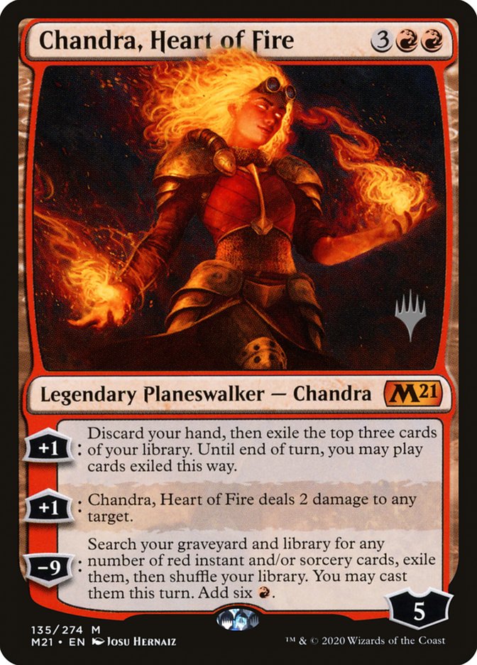 Chandra, Heart of Fire (Promo Pack) [Core Set 2021 Promos] | Game Haven TX