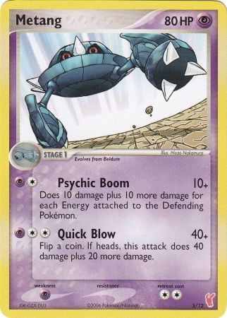 Metang (5/12) [EX: Trainer Kit 2 - Plusle] | Game Haven TX
