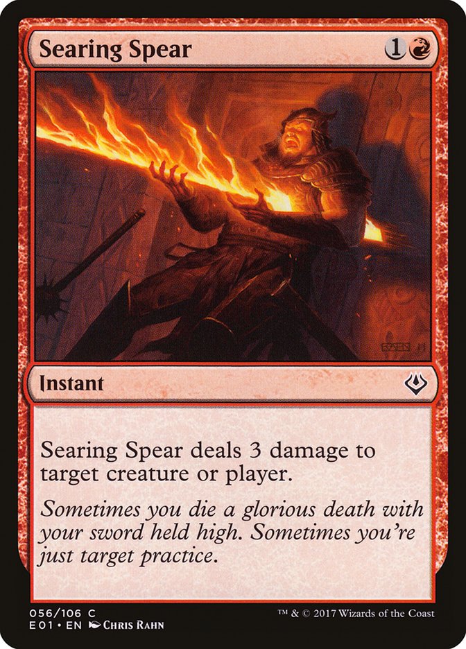 Searing Spear [Archenemy: Nicol Bolas] | Game Haven TX