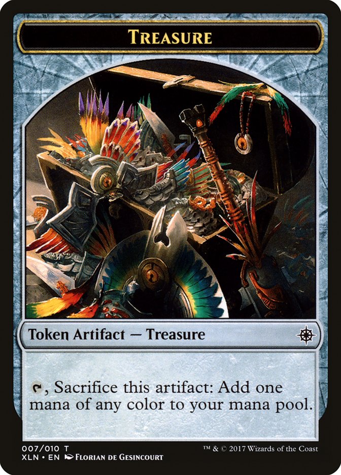 Treasure (007/010) [Ixalan Tokens] | Game Haven TX