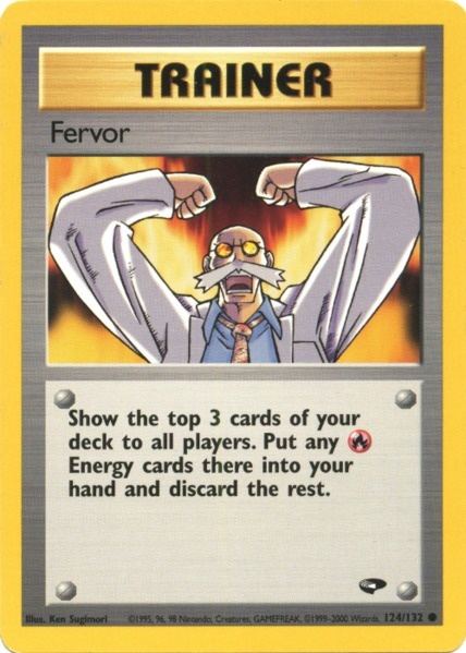 Fervor (124/132) [Gym Challenge Unlimited] | Game Haven TX