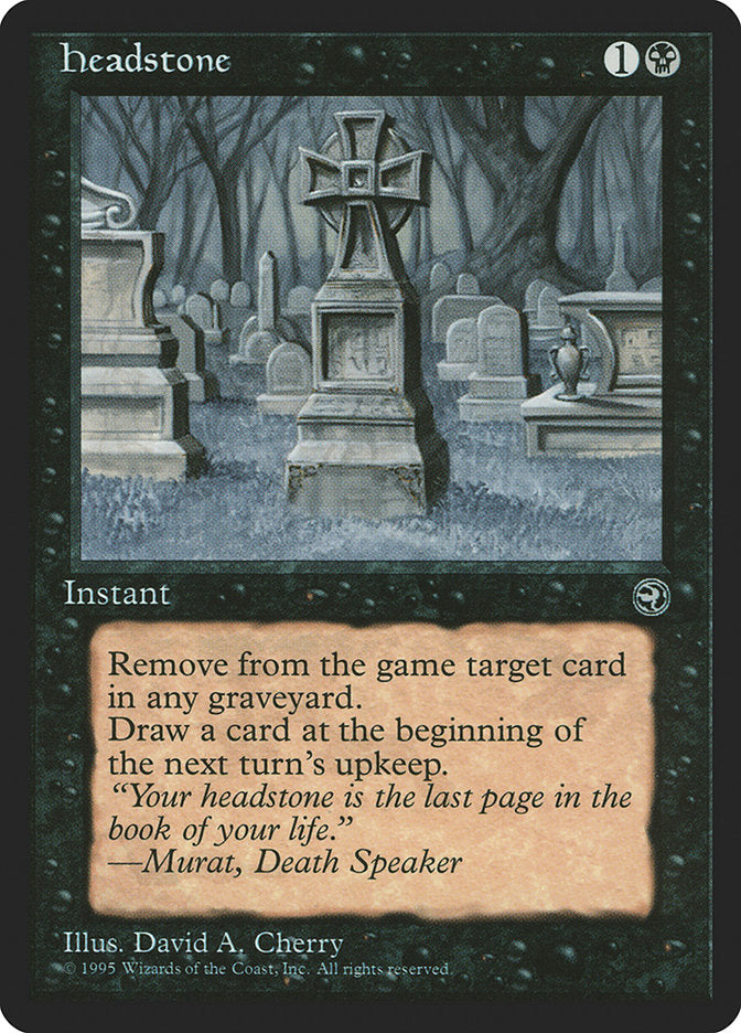 Headstone [Homelands] | Game Haven TX