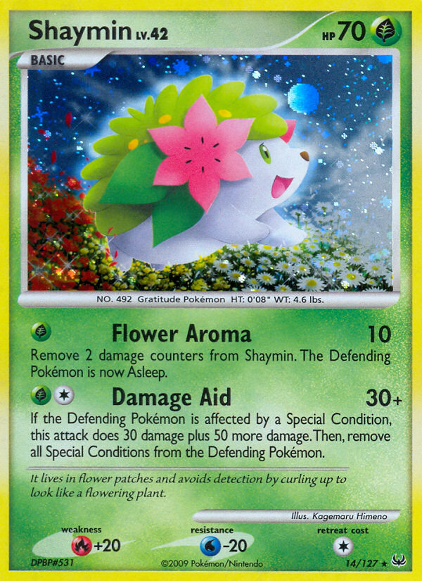 Shaymin (14/127) [Platinum: Base Set] | Game Haven TX