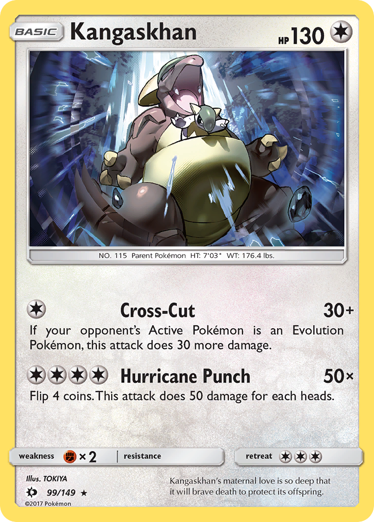 Kangaskhan (99/149) [Sun & Moon: Base Set] | Game Haven TX