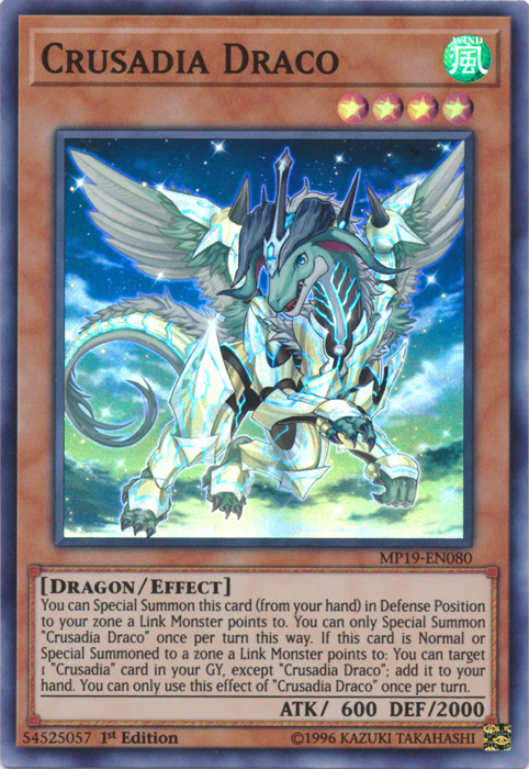 Crusadia Draco [MP19-EN080] Super Rare | Game Haven TX