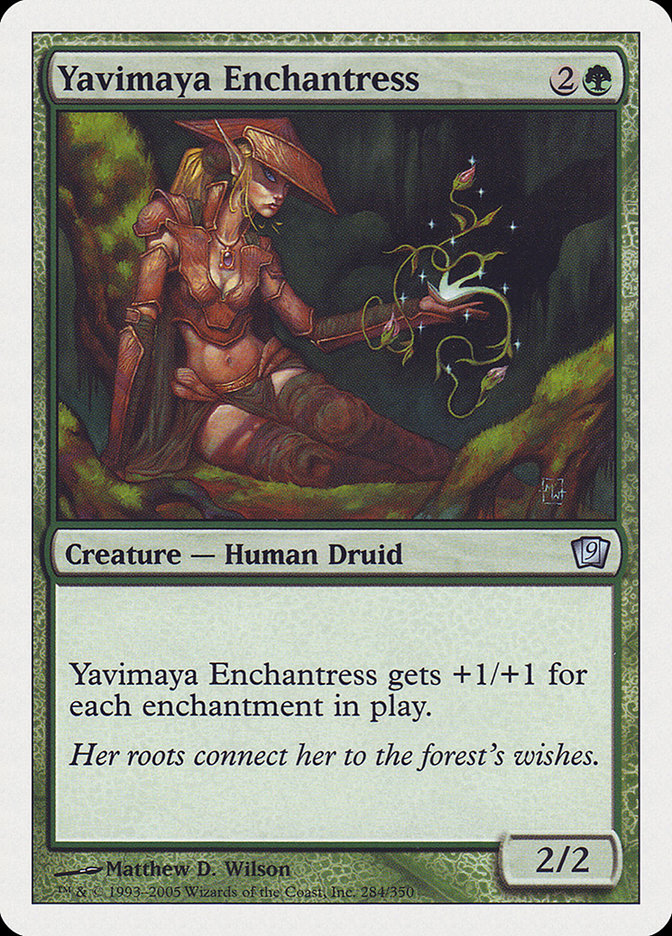 Yavimaya Enchantress [Ninth Edition] | Game Haven TX