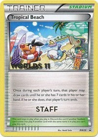 Tropical Beach (BW28) (Staff) [Black & White: Black Star Promos] | Game Haven TX