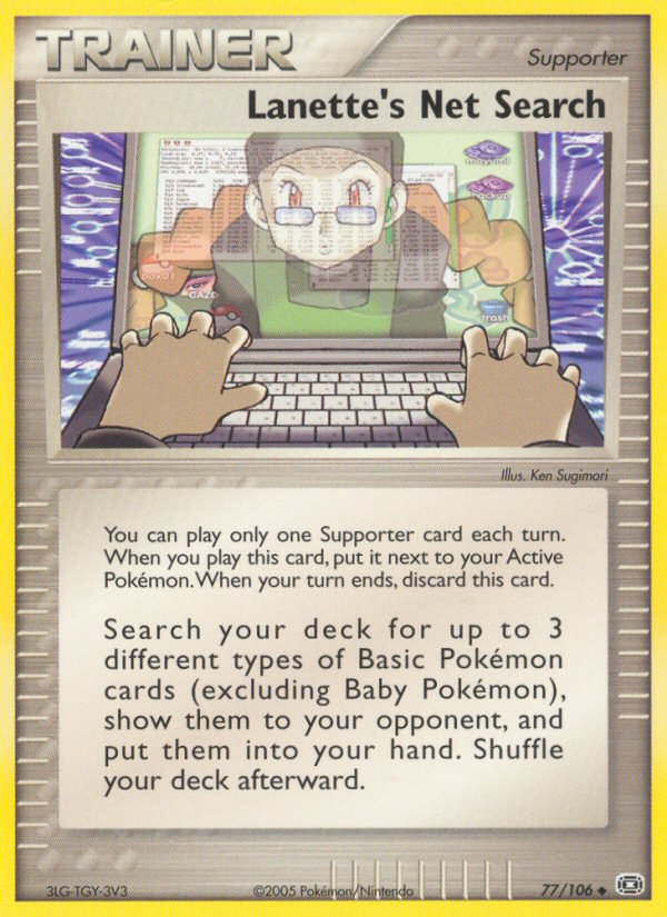 Lanette's Net Search (77/106) [EX: Emerald] | Game Haven TX