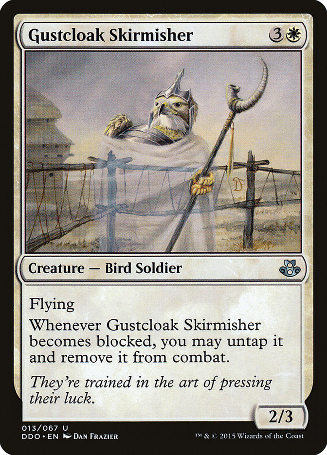 Gustcloak Skirmisher [Duel Decks: Elspeth vs. Kiora] | Game Haven TX
