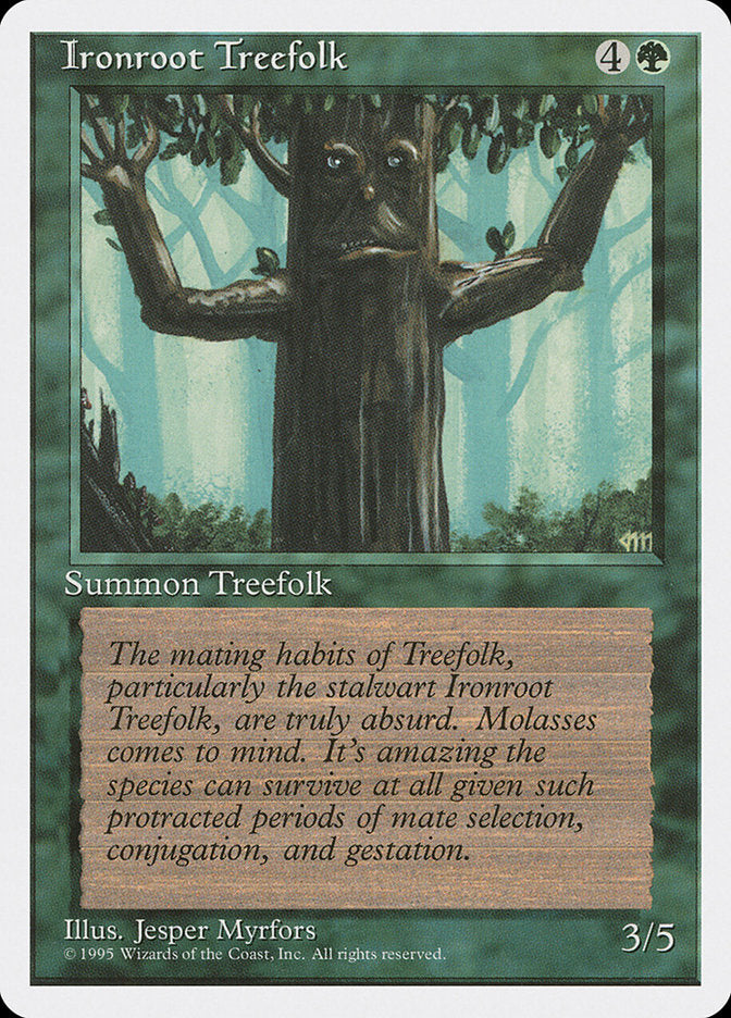 Ironroot Treefolk [Fourth Edition] | Game Haven TX