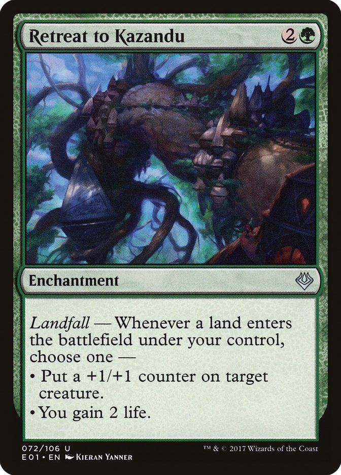 Retreat to Kazandu [Archenemy: Nicol Bolas] | Game Haven TX